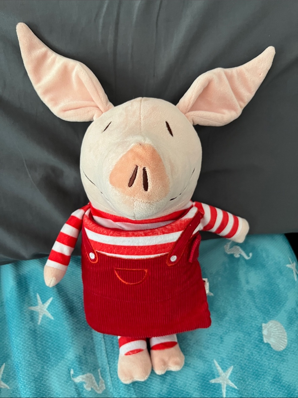 Olivia plush that’s also a book